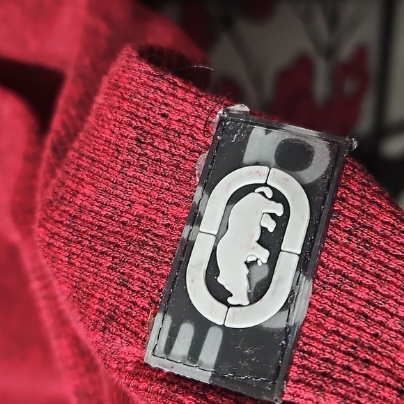 Ecko‎ Burgundy Red Long Sleeve Shirt Size 2XL New - Picture 5 of 6